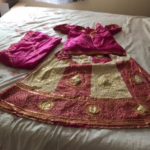 Gorgeous Indian embroidered and Sequined Sharara